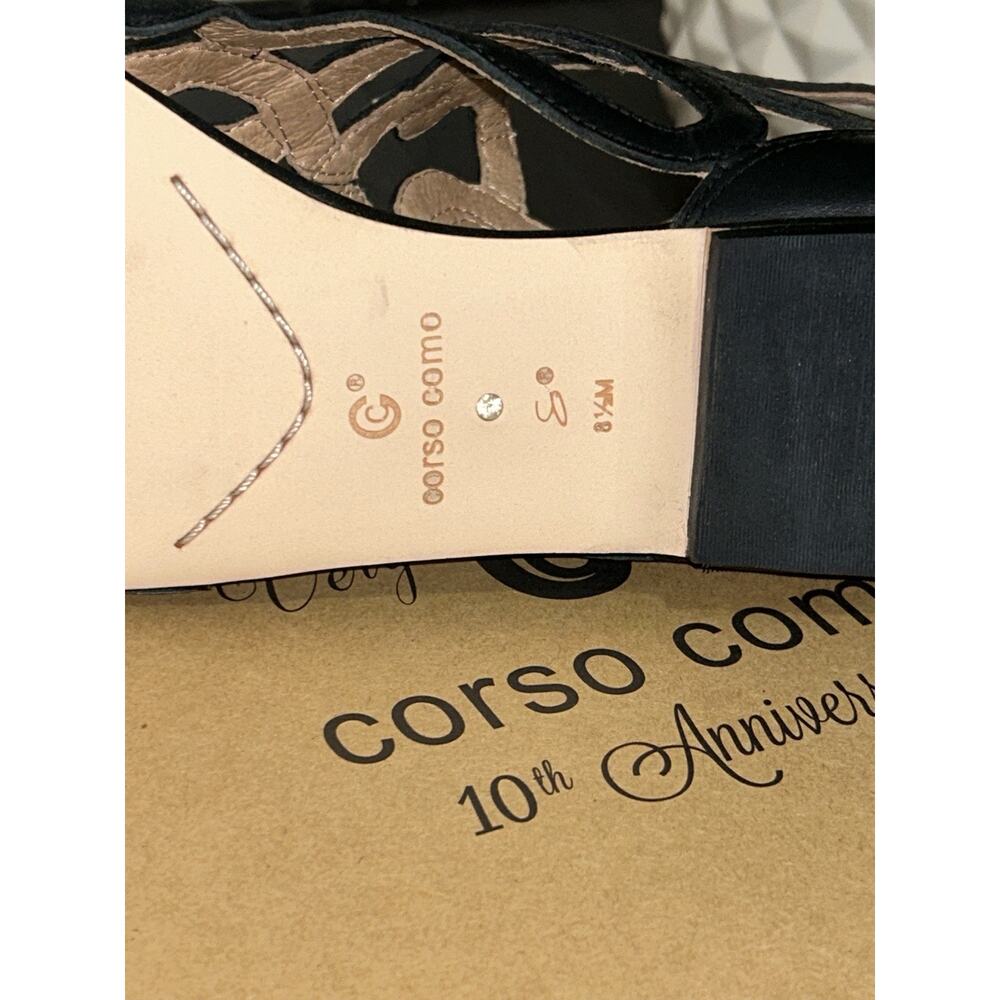 Corso Como Women's Surrey Sandal Black Brushed 8.5 - Picture 8 of 13